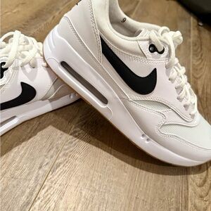 Nike White and Gray Athletic Shoes